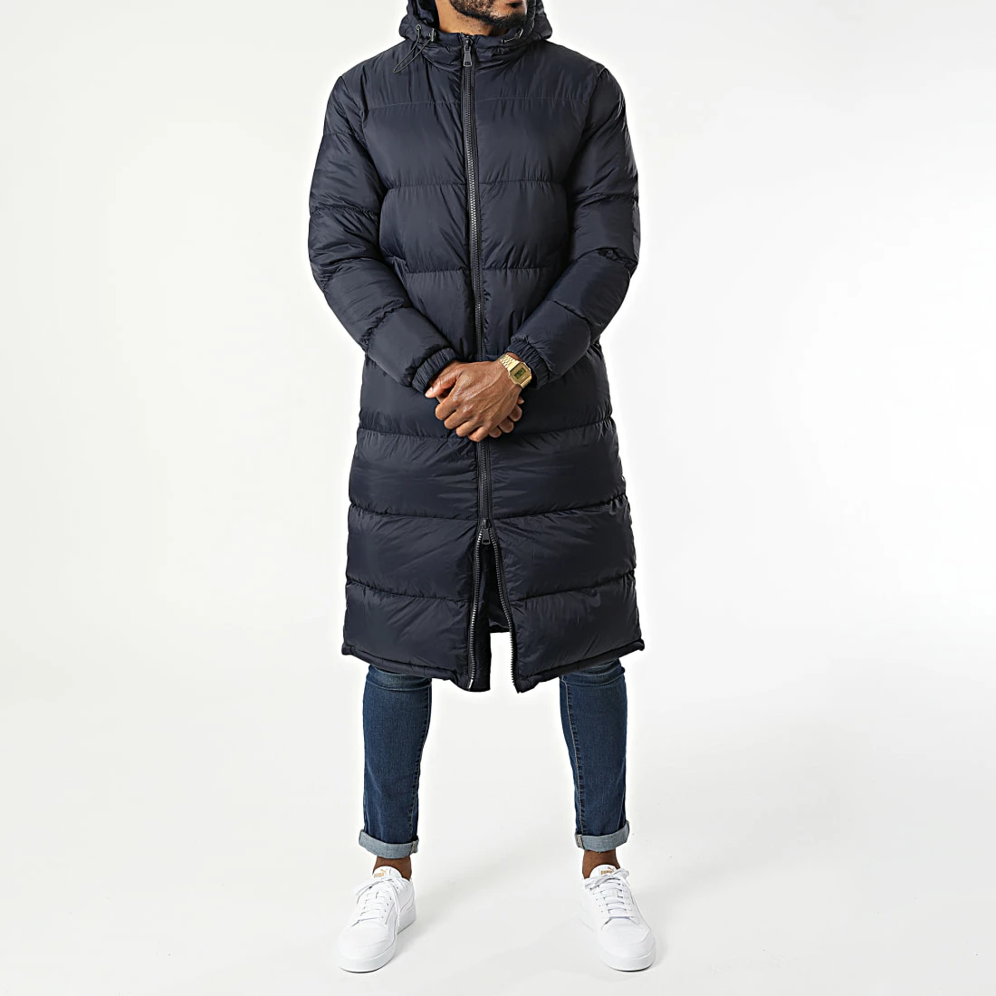 Offres 🤩 Doudoune Capuche Longue FD8160 Bleu Marine de Frilivin 💯 5 Offres 🤩 Doudoune Capuche Longue FD8160 Bleu Marine de Frilivin 💯 – Image 3