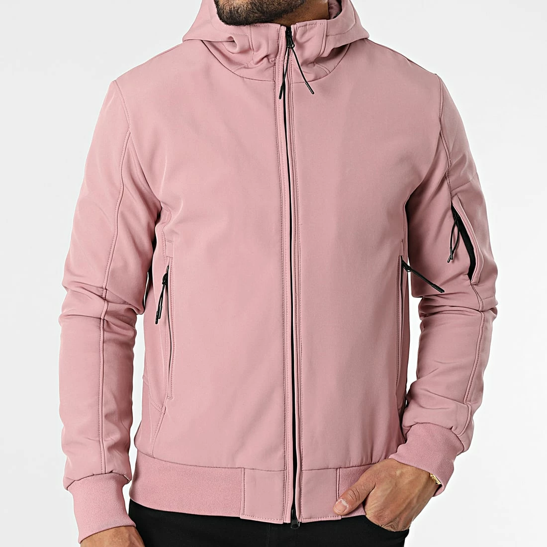 Budget 😍 Veste Zippée A Capuche DL056 Rose de Frilivin 👍 5 Budget 😍 Veste Zippée A Capuche DL056 Rose de Frilivin 👍 – Image 3