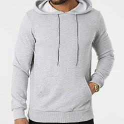 Meilleure affaire ⌛ Sweat Capuche BM1141 Gris Chiné de Frilivin 🌟 -Promos Frilivin Magasin frilivin 300228 BM1141 4 20220127T160940 03