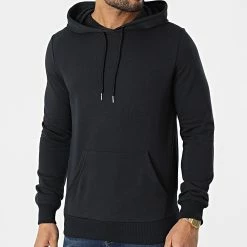 Remise 🥰 Sweat Capuche BM1141 Bleu Marine de Frilivin 🥰