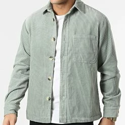 Bon marché 😀 Surchemise HP066 Vert Clair de Frilivin 🛒 -Promos Frilivin Magasin frilivin 300285 HP066 11 20220131T150422 03