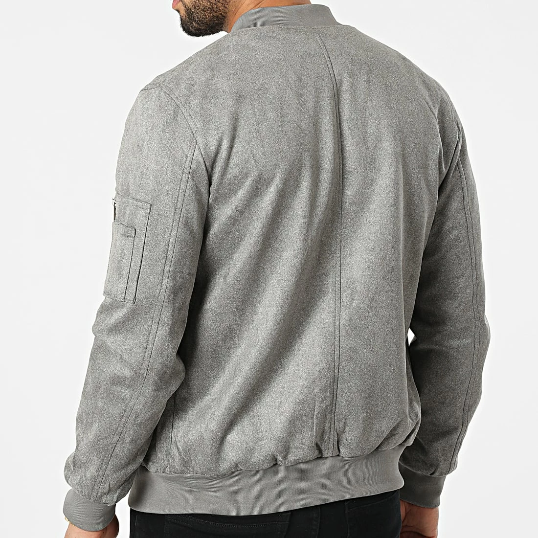 Top 10 🥰 Veste Bomber BB003 Gris Chiné de Frilivin ❤️ 6 Top 10 🥰 Veste Bomber BB003 Gris Chiné de Frilivin ❤️ – Image 4