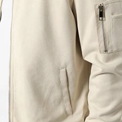 De gros ❤️ Veste Bomber BB003 Beige de Frilivin 💯 -Promos Frilivin Magasin frilivin 300307 BB003 15 20220202T160908 02