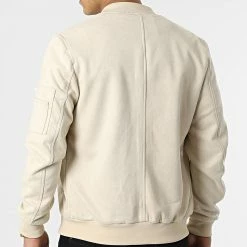 De gros ❤️ Veste Bomber BB003 Beige de Frilivin 💯 -Promos Frilivin Magasin frilivin 300307 BB003 15 20220202T160911 04