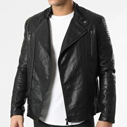 Coupon 🎁 Veste Biker L630 Noir de Frilivin 🛒 -Promos Frilivin Magasin frilivin 300311 L630 1 20220131T150020 03