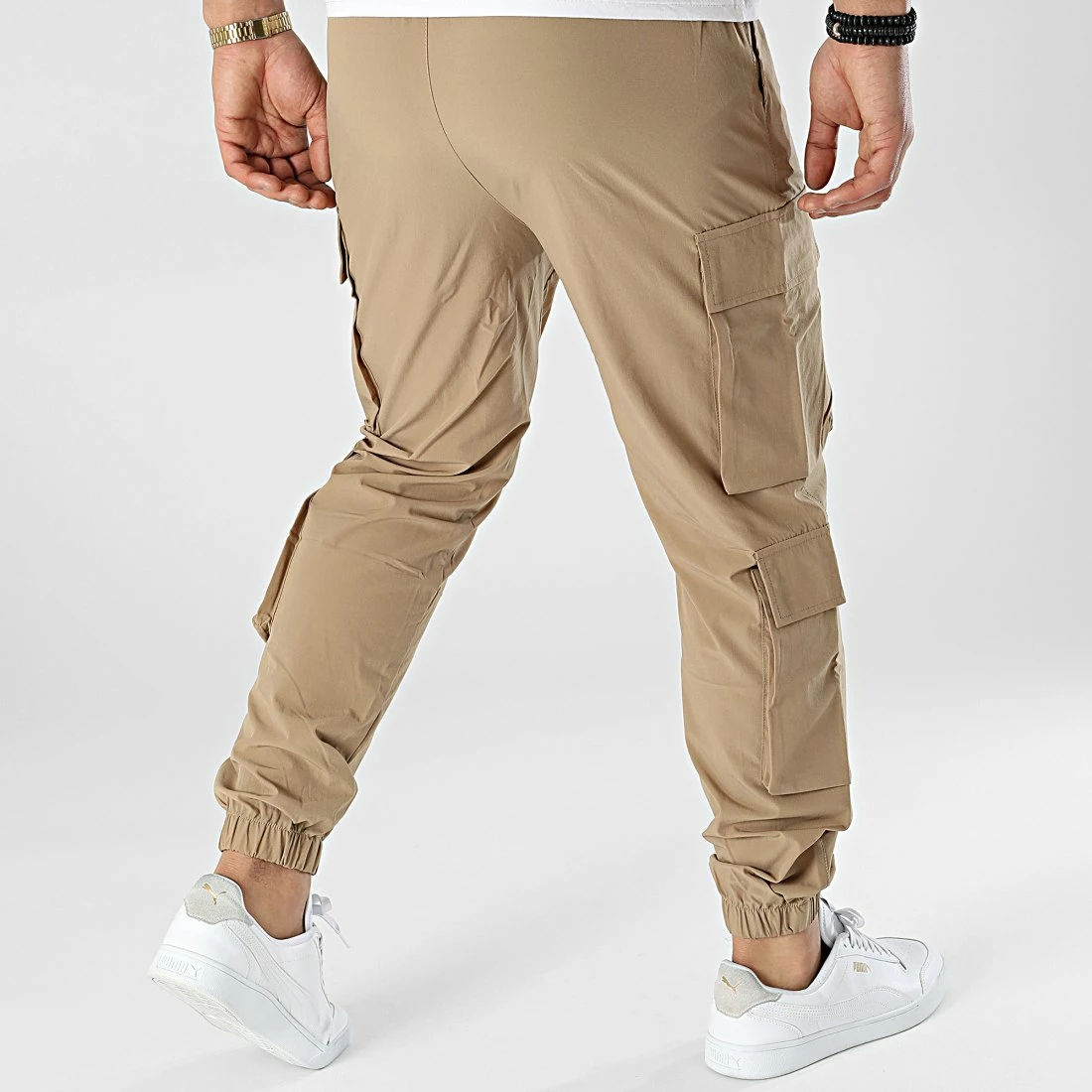 Tout neuf 💯 Jogger Pant P3209 Beige de Frilivin 🎁 6 Tout neuf 💯 Jogger Pant P3209 Beige de Frilivin 🎁 – Image 4