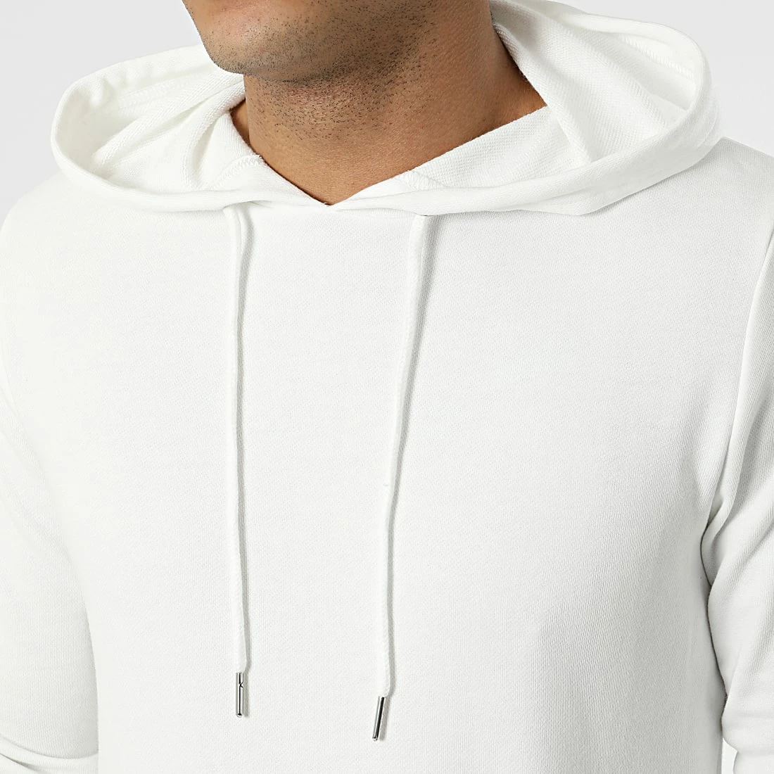 Acheter ⌛ Sweat Capuche BM1141 Blanc de Frilivin 👏 4 Acheter ⌛ Sweat Capuche BM1141 Blanc de Frilivin 👏 – Image 2