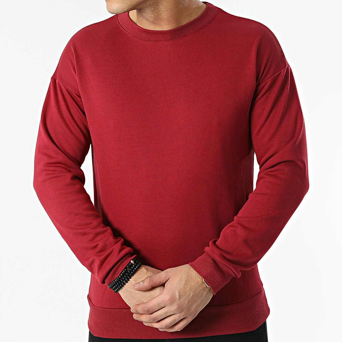 Le moins cher 👍 Sweat Crewneck BM1139 Bordeaux de Frilivin 😉 5 Le moins cher 👍 Sweat Crewneck BM1139 Bordeaux de Frilivin 😉 – Image 3