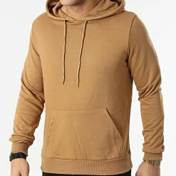 De gros ⌛ Sweat Capuche BM1141 Camel de Frilivin 👍