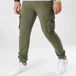 Tout neuf 🔥 Jogger Pant P6720 Vert de Frilivin 💯