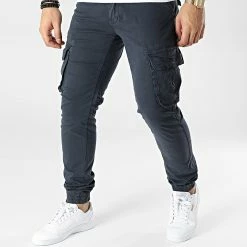 Meilleure affaire 👍 Jogger Pant P6720 Bleu Marine de Frilivin ⌛