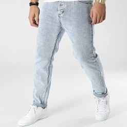 De gros 🔔 Jean Regular VJ386 Bleu Wash de Frilivin 🤩