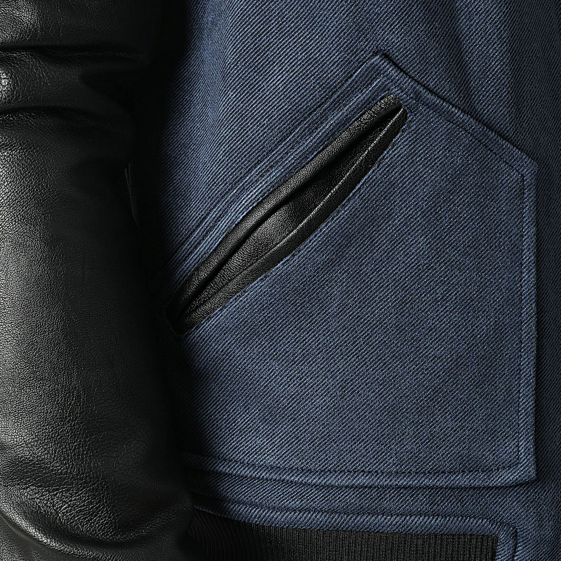 Acheter đ„ Veste Teddy QQ561 Bleu Marine Noir de Frilivin â 4 Acheter đ„ Veste Teddy QQ561 Bleu Marine Noir de Frilivin â â Image 2