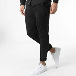 Tout neuf 🔔 Ensemble Chemise Manches Longues Pantalon 4206 Noir de Frilivin 😉 -Promos Frilivin Magasin frilivin 302158 4206ENS NOIR 20220217T151344 05