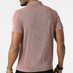 Le moins cher 🎁 Tee 👚 Shirt Col Zippé BM1388 Rose Foncé de Frilivin ✨ -Promos Frilivin Magasin frilivin 302166 BM1388 12 20220209T084252 04