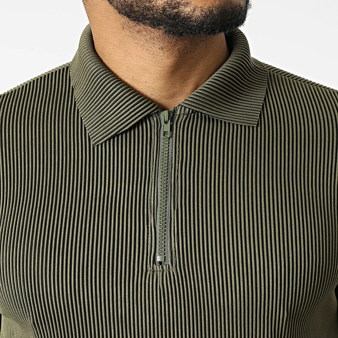 Grosses soldes ⭐ Tee 👚 Shirt BM1388 Vert Kaki de Frilivin 👍 4 Grosses soldes ⭐ Tee 👚 Shirt BM1388 Vert Kaki de Frilivin 👍 – Image 2