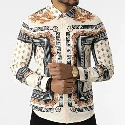 Tout neuf 💯 Chemise Manches Longues Renaissance BM1245 Beige de Frilivin 🧨 8 Tout neuf 💯 Chemise Manches Longues Renaissance BM1245 Beige de Frilivin 🧨 -Promos Frilivin Magasin frilivin 302279 BM1245 5 20220209T084349 03