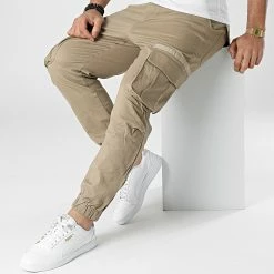 Meilleure vente 🤩 Jogger Pant BM1501 Sable de Frilivin 🎉 -Promos Frilivin Magasin frilivin 302302 BM1501 5 20220216T152751 03