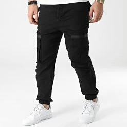 Bon marché ✨ Jogger Pant BM1501 Noir de Frilivin 🤩