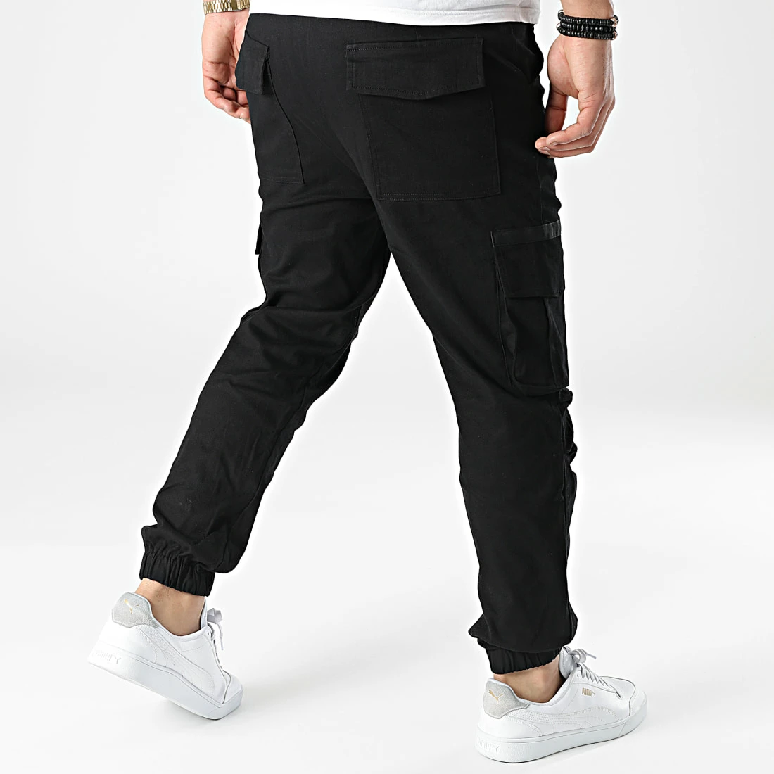 Bon marché ✨ Jogger Pant BM1501 Noir de Frilivin 🤩 6 Bon marché ✨ Jogger Pant BM1501 Noir de Frilivin 🤩 – Image 4