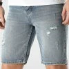 Budget 😀 Short Jean VJ373 Bleu Wash de Frilivin 🌟 -Promos Frilivin Magasin frilivin 302311 VJ373 31 20220208T162247 01