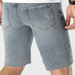 Grosses soldes ❤️ Short Jean VJ375 Bleu Wash de Frilivin ✔️ -Promos Frilivin Magasin frilivin 302330 VJ375 31 20220208T162215 04