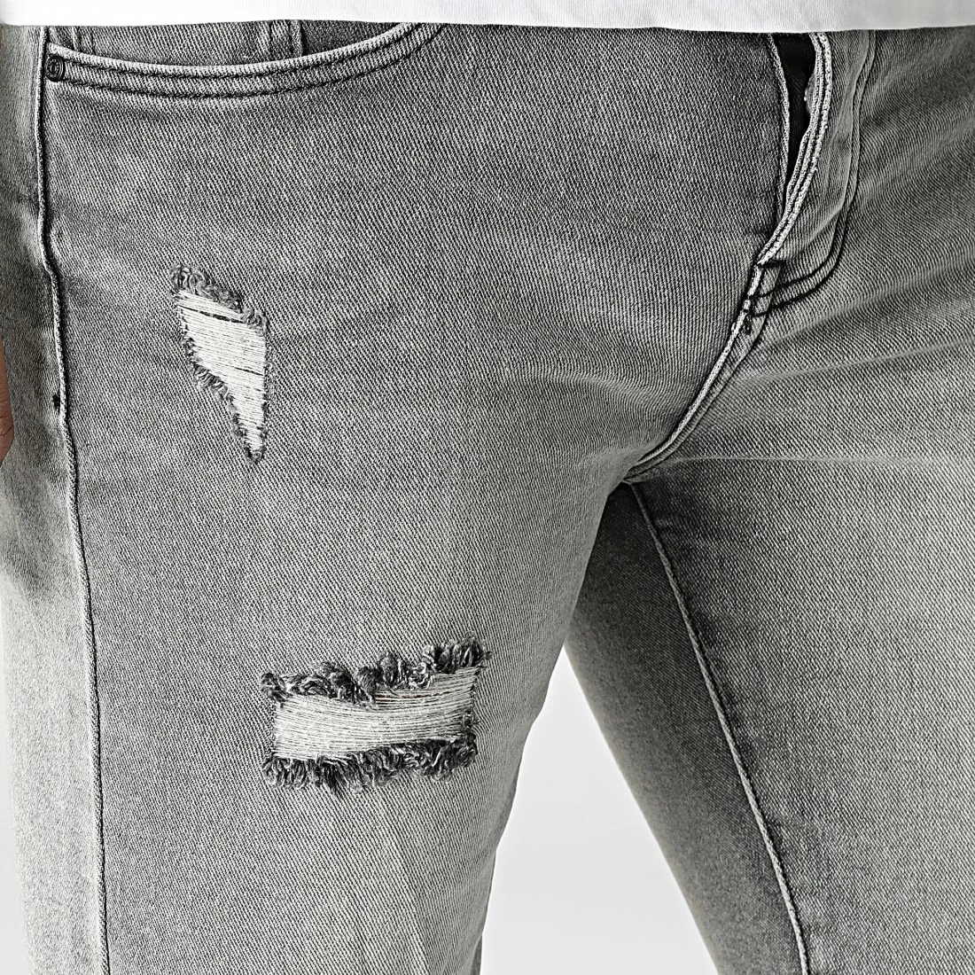 Top 10 🛒 Short Jean VJ370 Gris de Frilivin ⭐ 4 Top 10 🛒 Short Jean VJ370 Gris de Frilivin ⭐ – Image 2