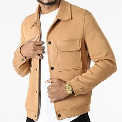 Grosses soldes 🔔 Veste QQ1601 Camel de Frilivin 🧨