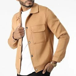 Grosses soldes 🔔 Veste QQ1601 Camel de Frilivin 🧨 -Promos Frilivin Magasin frilivin 305608 QQ1601 9 20220225T135727 03
