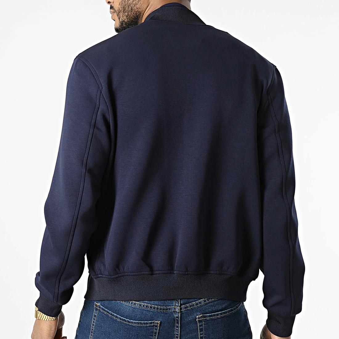 Remise 😉 Veste QQ1602 Bleu Marine de Frilivin ❤️ 6 Remise 😉 Veste QQ1602 Bleu Marine de Frilivin ❤️ – Image 4