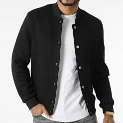 Meilleur prix 🎉 Veste QQ1602 Noir de Frilivin ⭐ -Promos Frilivin Magasin frilivin 305614 QQ1602 1 20220228T151720 03