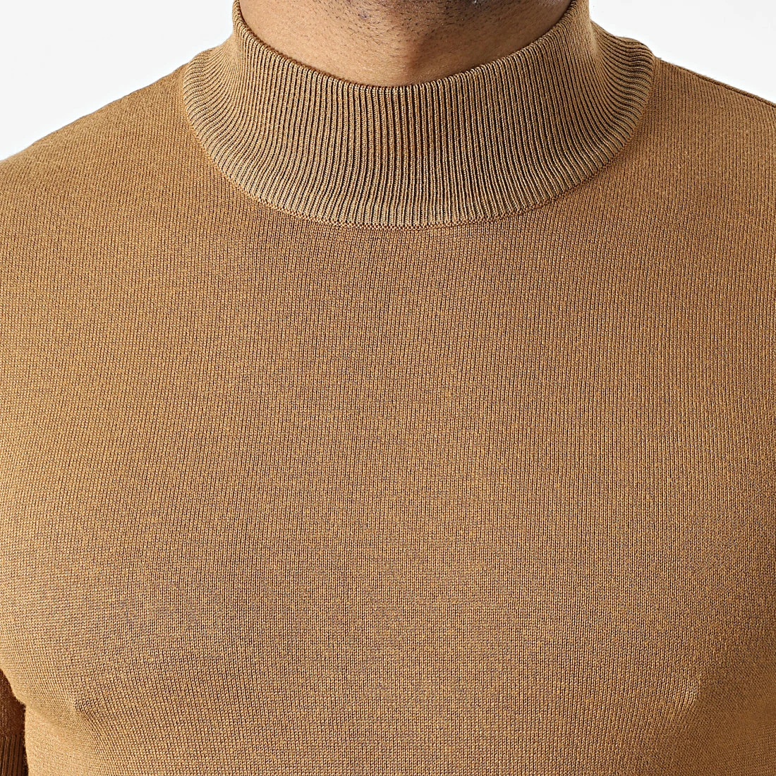 Offres ⭐ Pull A Manches Courtes M-156 Camel de Frilivin 👍 4 Offres ⭐ Pull A Manches Courtes M-156 Camel de Frilivin 👍 – Image 2