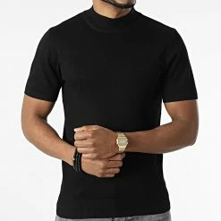 Offres 🔔 Pull A Manches Courtes M-150 Noir de Frilivin ✔️ -Promos Frilivin Magasin frilivin 305628 M 150 BLACK 20220228T150932 03