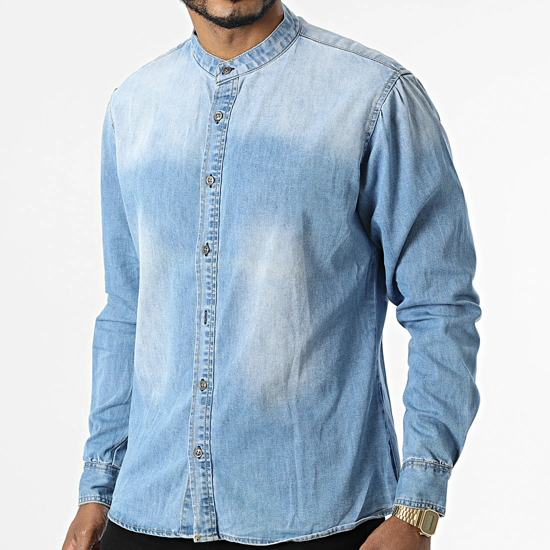 Meilleur prix 😀 Chemise Jean A Manches Longues CA-632 Bleu Denim de Frilivin 😉 3 Meilleur prix 😀 Chemise Jean A Manches Longues CA-632 Bleu Denim de Frilivin 😉