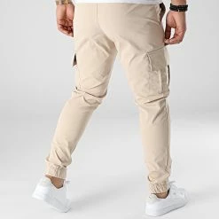 Vente flash 🛒 Pantalon Jogging 60053 Beige de Frilivin 🎉 -Promos Frilivin Magasin frilivin 305644 60053 BEIGE 20220228T160204 04