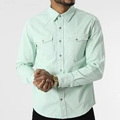 Acheter 😍 Chemise Jean Manches Longues VJ338 Vert Clair de Frilivin 🎁 8 Acheter 😍 Chemise Jean Manches Longues VJ338 Vert Clair de Frilivin 🎁 -Promos Frilivin Magasin frilivin 305663 VJ338 11 20220225T135852 03