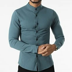 Acheter 🛒 Chemise A Manches Longues 4206 Vert Sombre de Frilivin ✔️ -Promos Frilivin Magasin frilivin 305700 4206 GREEN 20220228T151028 03