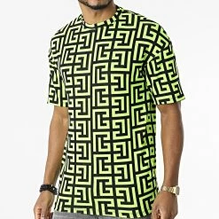 Les meilleures critiques de 🥰 Tee 👕 Shirt C5315 Noir Vert Fluo de Frilivin 🛒