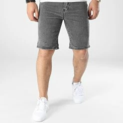 Budget 💯 Short Jean Slim VJ372 Gris Anthracite de Frilivin 🤩 7 Budget 💯 Short Jean Slim VJ372 Gris Anthracite de Frilivin 🤩 -Promos Frilivin Magasin frilivin 305749 VJ372 4 20220225T151436 03