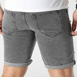 Acheter 😍 Short Jean VJ371 Gris Anthracite de Frilivin 🌟 -Promos Frilivin Magasin frilivin 305753 VJ371 4 20220225T150450 04
