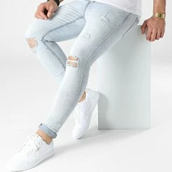 Offres ✔️ Jean Skinny VJ393 Bleu Wash de Frilivin 🤩 -Promos Frilivin Magasin frilivin 305754 VJ393 14 20220225T150830 03