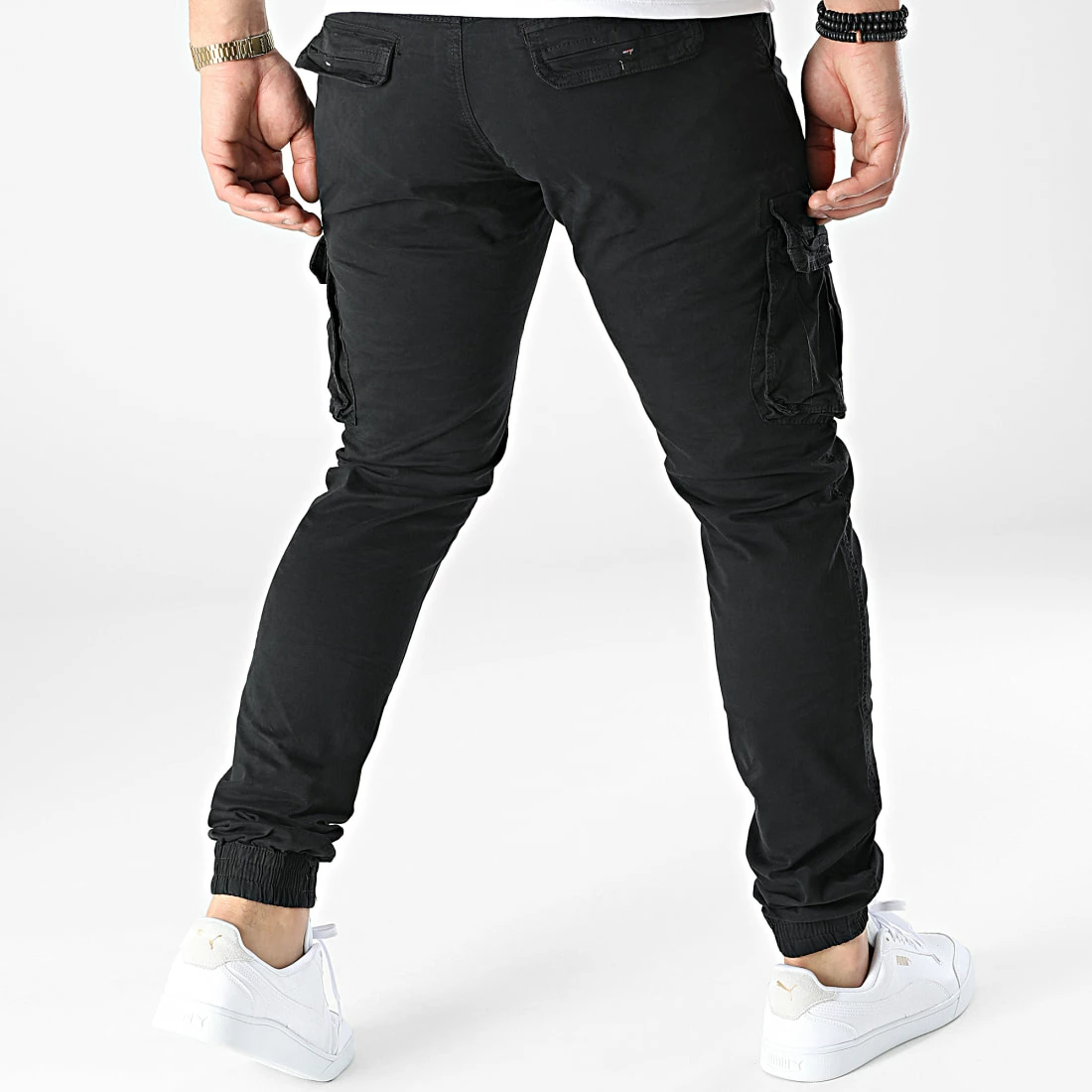 Top 10 🎁 Jogger Pant Slim P6720 Noir de Frilivin 🛒 6 Top 10 🎁 Jogger Pant Slim P6720 Noir de Frilivin 🛒 – Image 4
