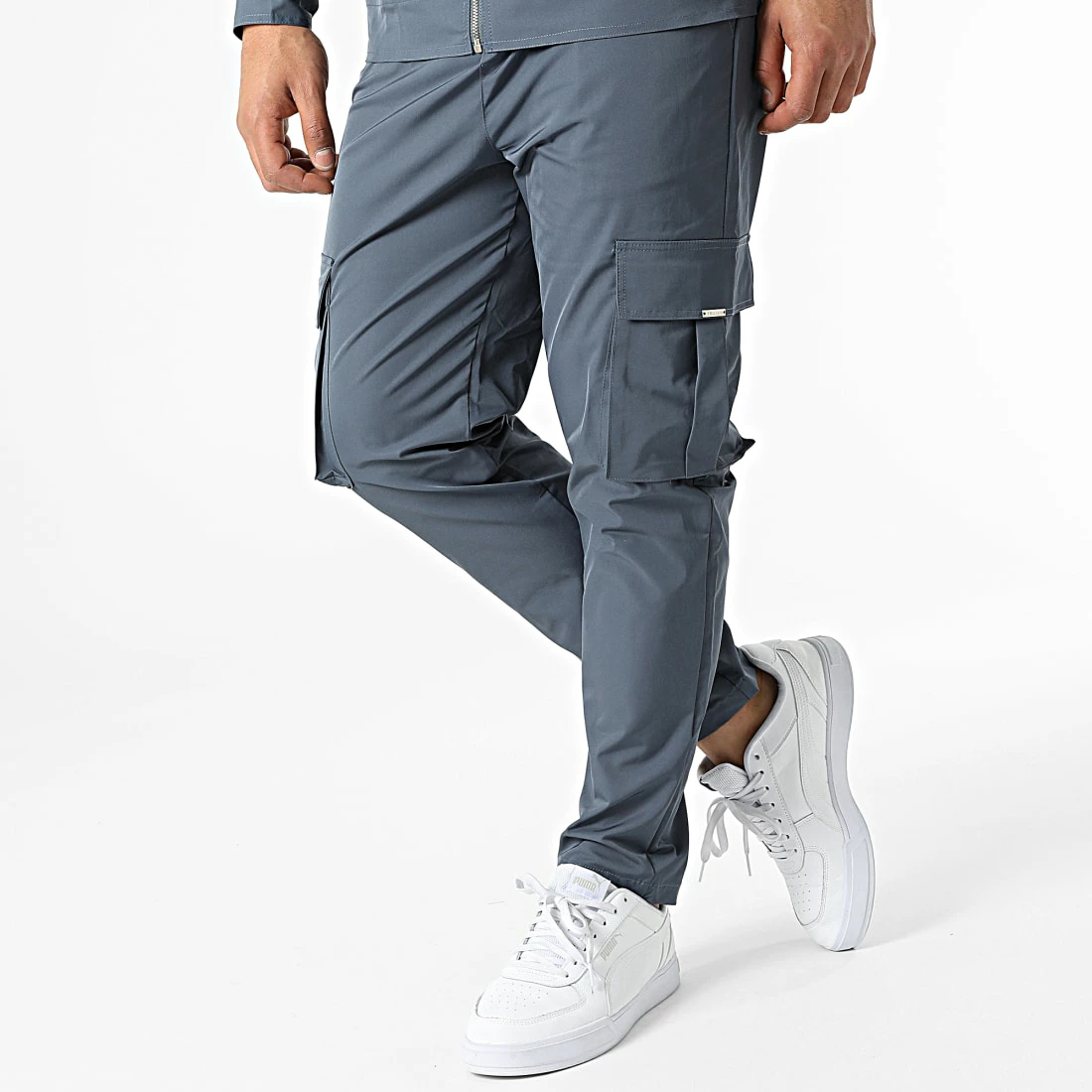 De gros 🔔 Ensemble Veste Et Pantalon Jogging BM1522 Bleu Marine de Frilivin ✔️ 6 De gros 🔔 Ensemble Veste Et Pantalon Jogging BM1522 Bleu Marine de Frilivin ✔️ – Image 4