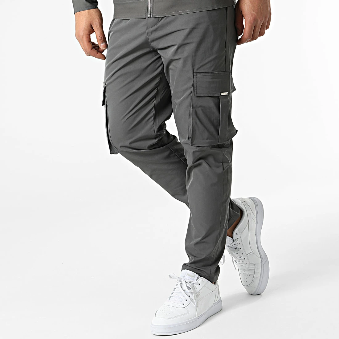 Top 10 😀 Ensemble Chemise Et Pantalon Jogging BM1522 Gris de Frilivin 🔥 6 Top 10 😀 Ensemble Chemise Et Pantalon Jogging BM1522 Gris de Frilivin 🔥 – Image 4