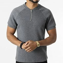 Acheter 🤩 Polo Manches Courtes BM1553 Gris Chiné de Frilivin 😉 -Promos Frilivin Magasin frilivin 311776 BM1553 37 20220407T154105 03