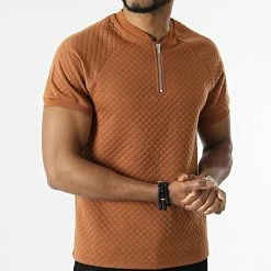 Bon marché 🧨 Polo Manches Courtes BM1553 Camel de Frilivin 😀 -Promos Frilivin Magasin frilivin 311779 BM1553 10 20220407T154140 03