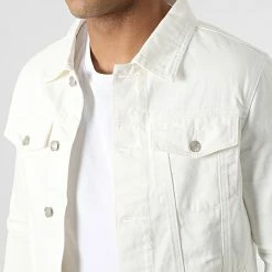 Acheter 🤩 Ensemble Veste En Jean Et Jean VJ391 Beige Clair de Frilivin 🧨 -Promos Frilivin Magasin frilivin 311868 VJ391 15 20220414T161303 03