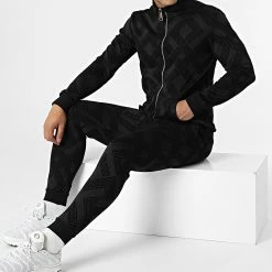 Meilleure vente ⭐ Ensemble De Survetement 6366 Noir de Frilivin 🎉