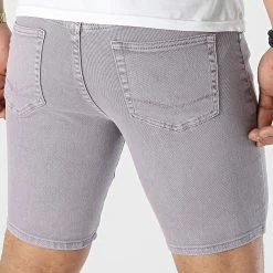 Le moins cher 🎉 Short Jean VJ233 Violet de Frilivin 🔥 -Promos Frilivin Magasin frilivin 311956 VJ233 50 20220406T140239 04