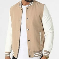 Grosses soldes 😀 Veste Teddy QQ675 Beige Blanc de Frilivin 🎉 -Promos Frilivin Magasin frilivin 312035 QQ675 5 20220408T155834 03